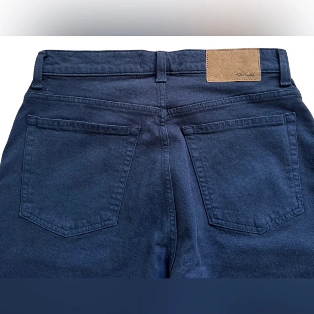 Madewell Athletic Slim Straight Jeans Mens 31x30 Dark Wash Stretch Tapered NWT